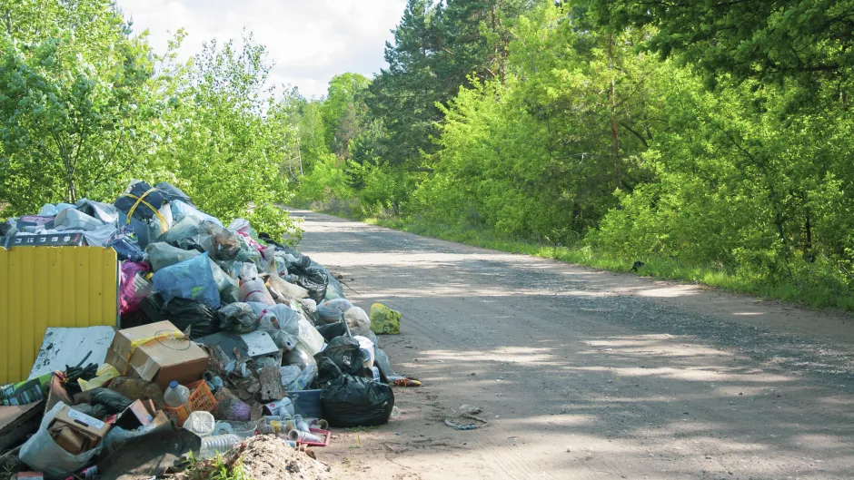 Illegale Müllentsorgung